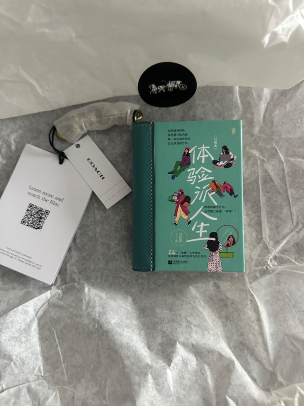 Coach The Try Everything Life By Yan Xiaoyu Book Bag Charm - Picture 4 of 7